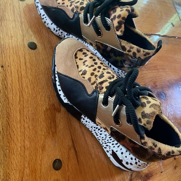 Steve Madden Shoes - Animal print sneakers by Steve Madden